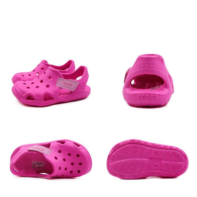Xăng đan crocs Chính Hãng Unisex Cho Bé Trai Bé Gái 204021]
