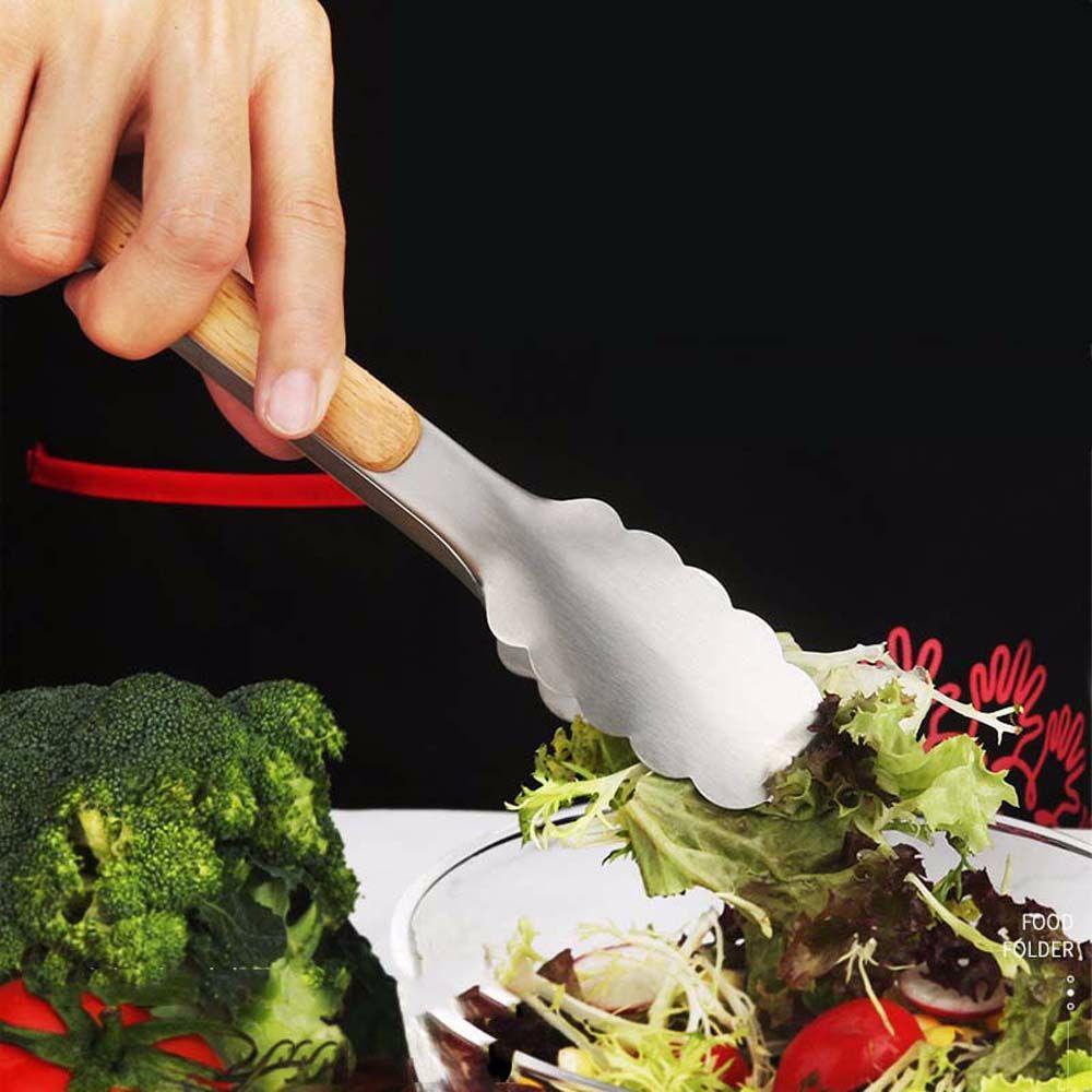AUGUSTINA Kẹp Gắp Thức Ăn Chống Dính Được Làm Từ Thép Không Gỉ