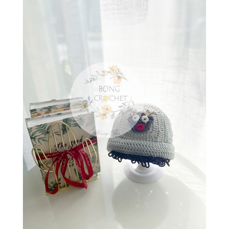 Mũ len korea xinh cho bé trai