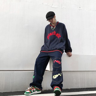 ÁO SWEATER NỈ BLACKAIR CỔ V VIỀN CỔ UNISEX VÀNG XANH ĐEN - ÁO NỈ TÀU BLACK AIR NAM NỮ ULZZANG THU ĐÔNG 2020