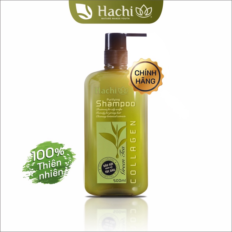 3size 350ml ,500ml, 800ml - Dầu gội HaChi