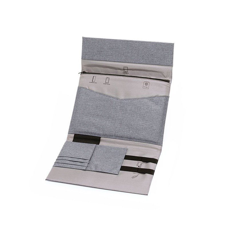 Túi phụ kiện AGVA 10 inch Xám Kích thước Ngang 29.5 x Rộng 1.5 x Cao 23 cm SLV330GRE - Bảo hành chính hãng 2 năm