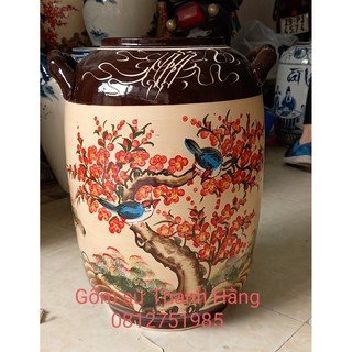 Hũ gạo,chum ngâm rượu Bát tràng 10kg