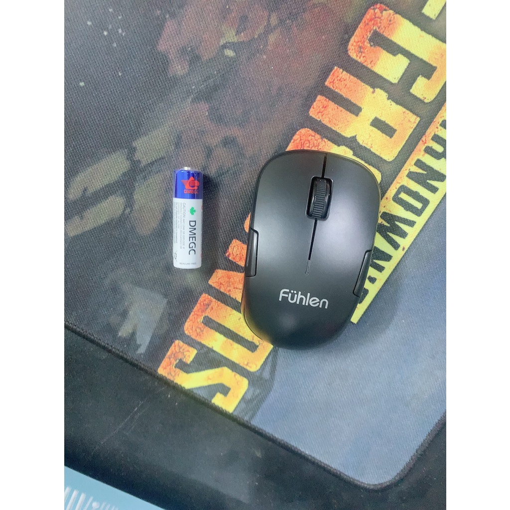 Chuột không dây fuhlen A06G màu đen  - bảo hành 2 năm đổi mới