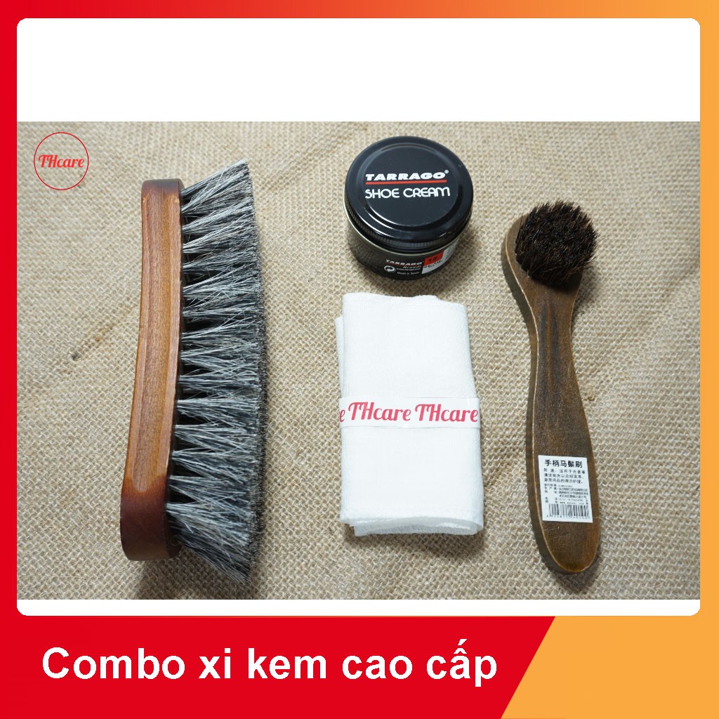 Combo Xi đánh giày Tarrago 4 món