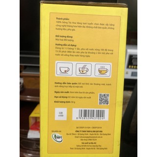 TRÀ HOA VÀNG QUY HOA