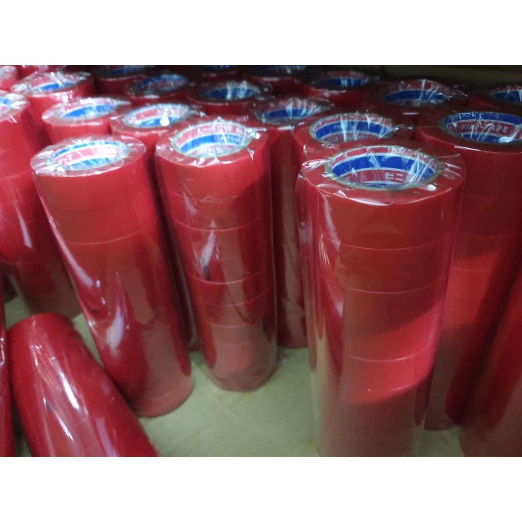 1 CÂY  BĂNG DÍNH ĐIỆN DENKA NHẬT 10yr CÁC MÀU