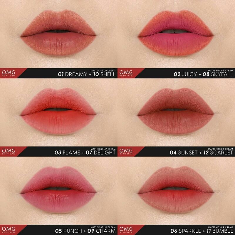 (Hàng Mới Về) Son Môi Lì Lên Màu Chuẩn Đẹp Oh My Glam Kiss | BigBuy360 - bigbuy360.vn