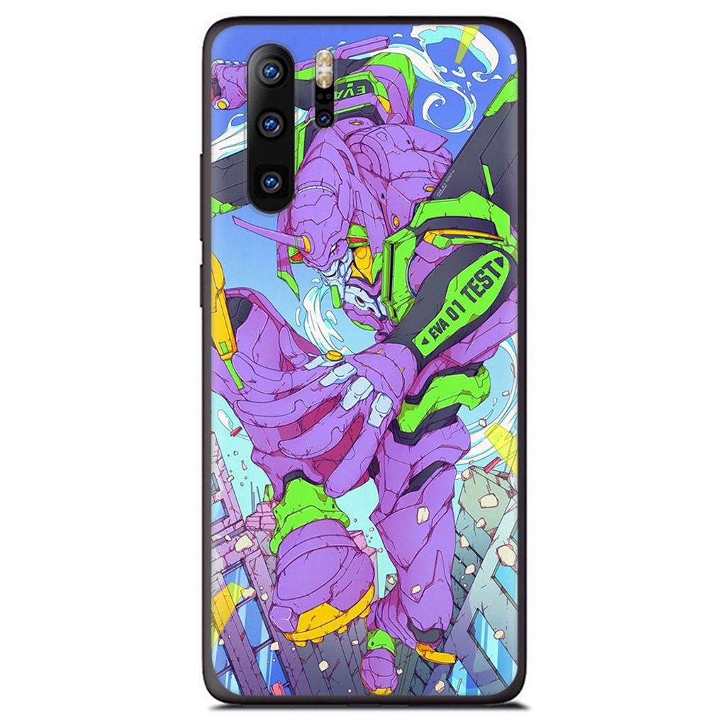 Ốp Điện Thoại Họa Tiết Neon Genesis Evangelion EVA Cho Huawei Nova 2i 3 3i 4E 5T 2 Lite Y7 Y9 Prime 2019 DOOG21