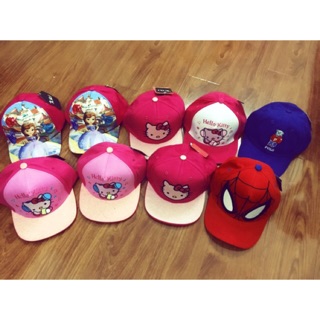 Sale nón kết cho bé gái Hello Kitty