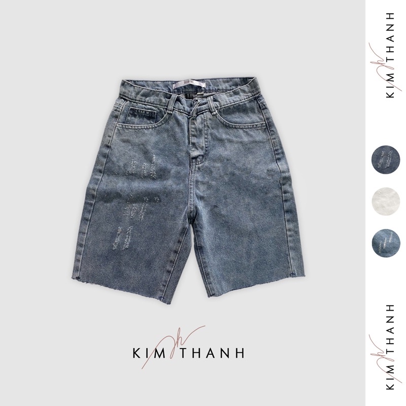 Quần Jean ngố ôm ( không co giãn )