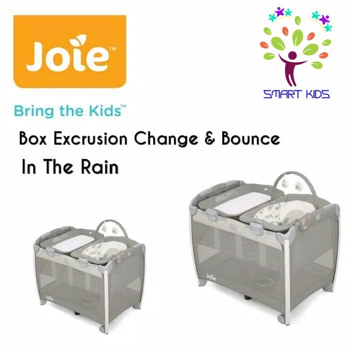 GIƯỜNG CŨI TRẺ EM JOIE EXCURSION CHANGE & BOUNCE IN THE RAIN