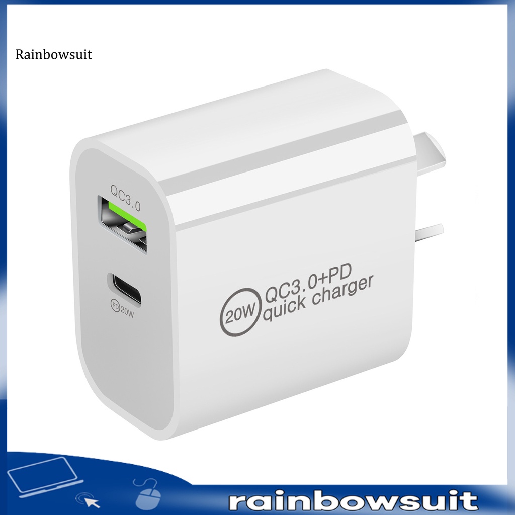 Cốc sạc nhanh PD 20W QC3.0 dành cho điện thoại