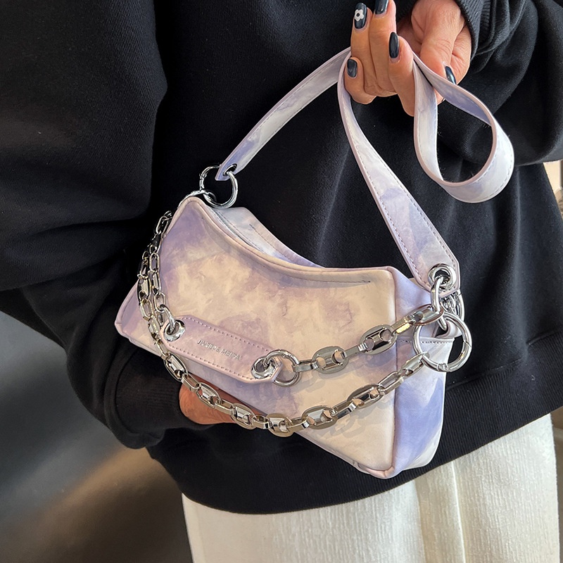 Túi Đeo Vai Có Dây Đeo Sợi Xích Phong Cách Pháp Thời Trang Mới Cho Nữ