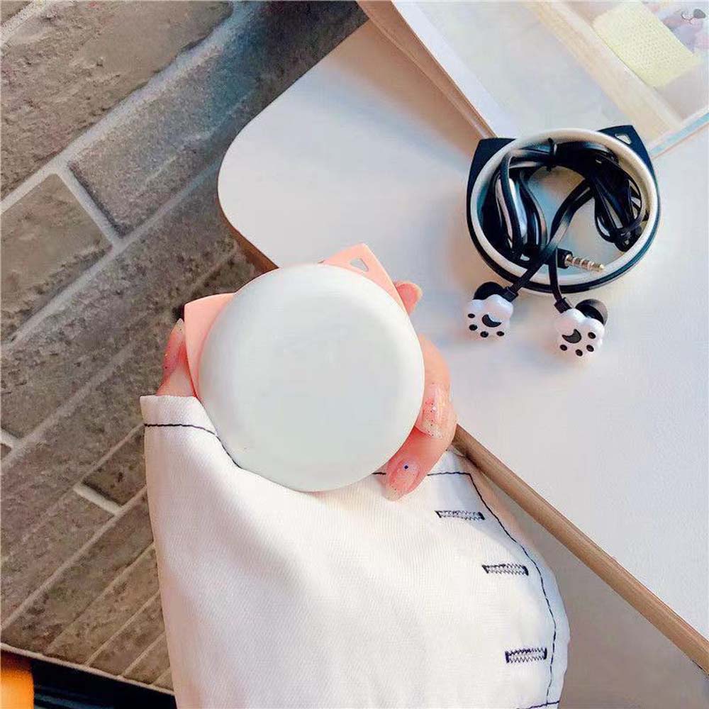 Tai nghe có dây GLENES âm thanh bass thiết kế dễ thương kèm mic nhiều màu sắc