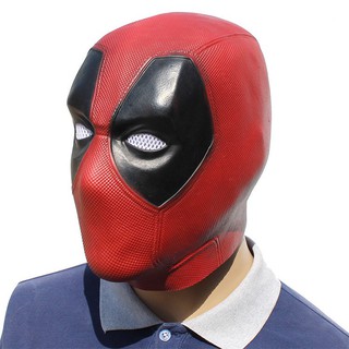 Mặt Nạ Deadpool Silicone Latex Hóa Trang Giống Chuẩn – Cosplay Dead Pool Điện Ảnh Qdeli