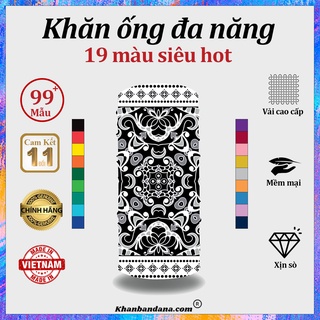 [SIÊU QUÀ TẶNG] Khăn Ống Đa Năng Cho Nữ 19 Màu - Khăn ống đa năng đi nắng, đi phượt, bịt mặt nam nữ - XỊN SÒ ĐỘC LẠ