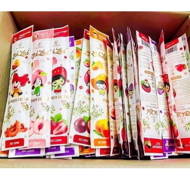 1kg thạch zai zai Đức Hạnh mix đủ vị