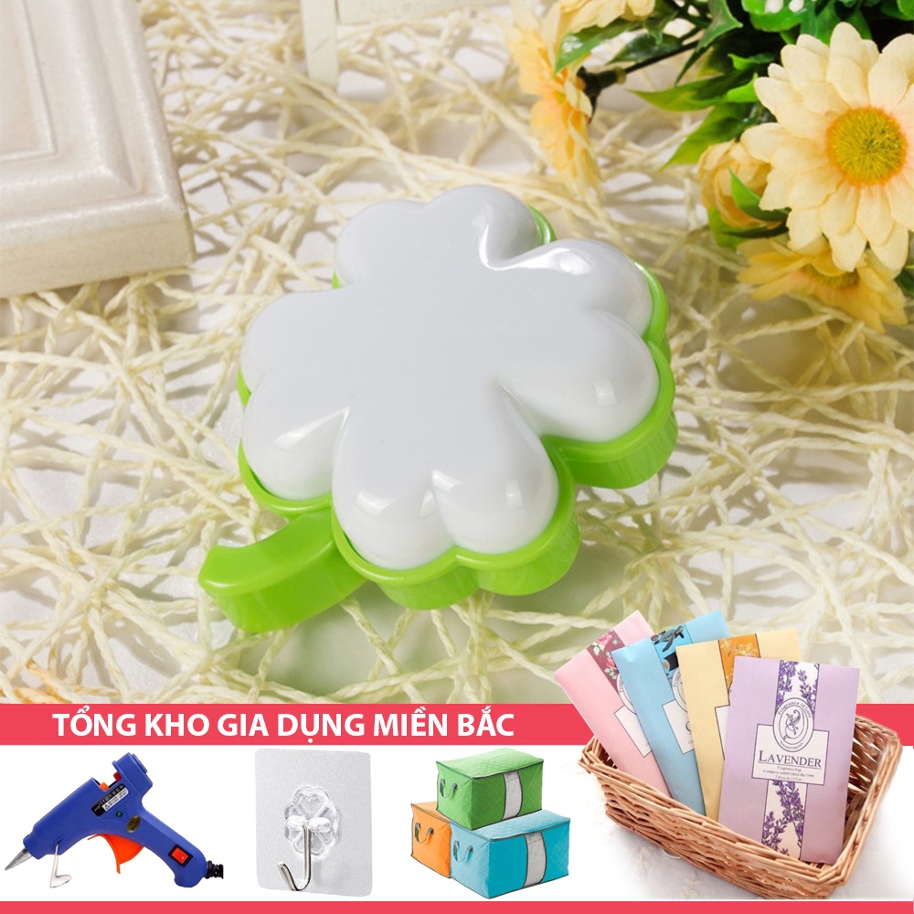 [Tổng Kho Sỉ] Đèn Ngủ Cảm Ứng Ánh Sáng Khinh Khí Cầu / Cỏ 4 Lá Décor