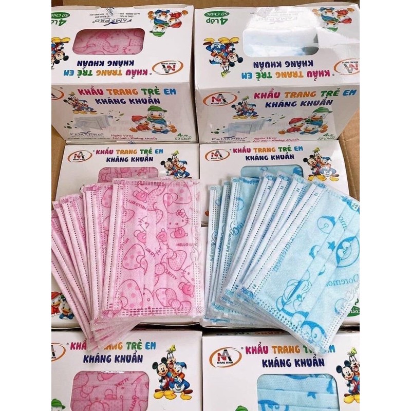 Khẩu trang cho bé hộp 50c | BigBuy360 - bigbuy360.vn