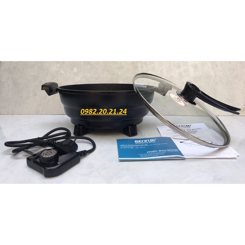 Nồi lẩu điện Bennix BN-05EGP công nghệ Thái Lan, dung tích 5 lít - Bảo hành 24 tháng chính hãng