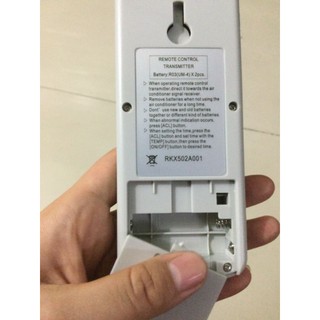 remote điều khiển máy lạnh Mitsubishi hevy
