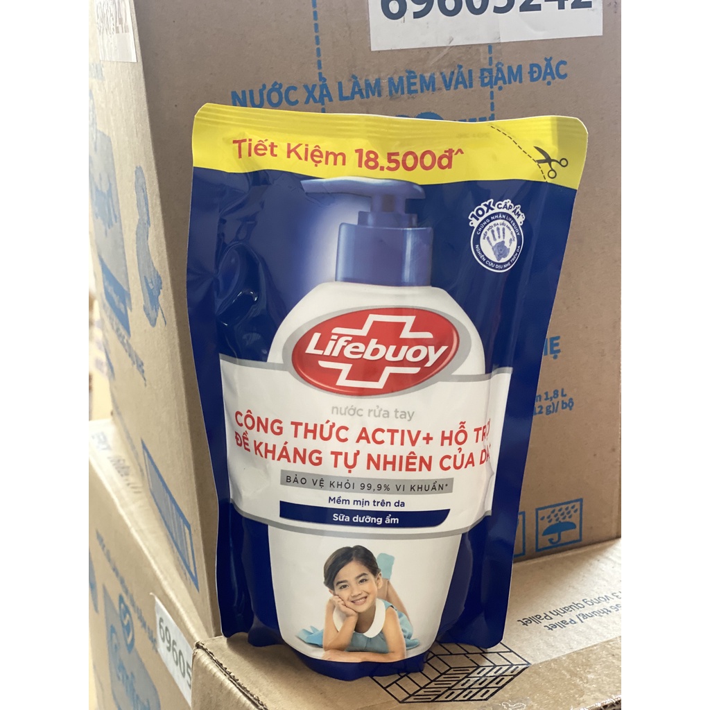 TÚI NƯỚC RỬA TAY DIỆT KHUẨN LIFEBOUY 400g