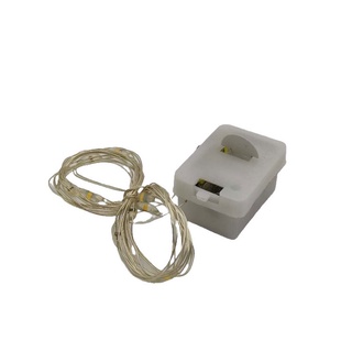 Đèn led đom đóm 3 chế độ có sẵn pin loại 1m/2m
