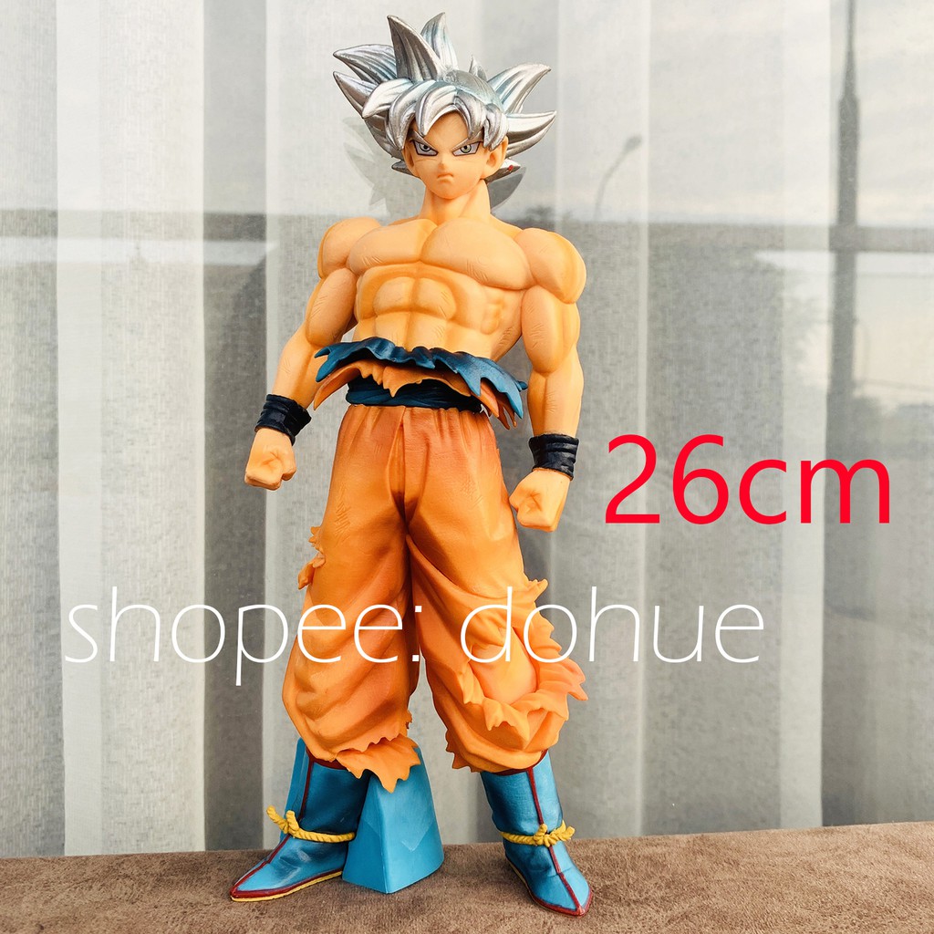 Mô Hình Songoku Tóc Bạc Trong Dragon Ball Cao 26cm Cực Ngầu