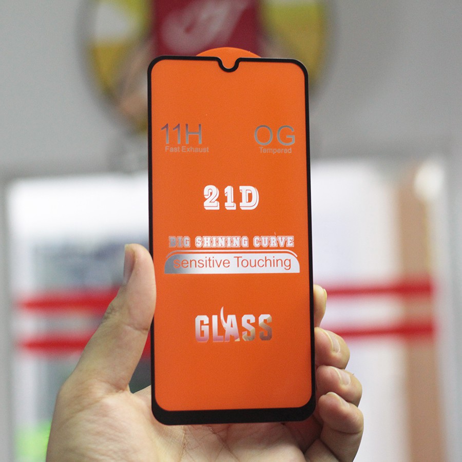 Kính Cường lực Xiaomi Redmi 8A Full màn hình 21D Handtown SIÊU BỀN