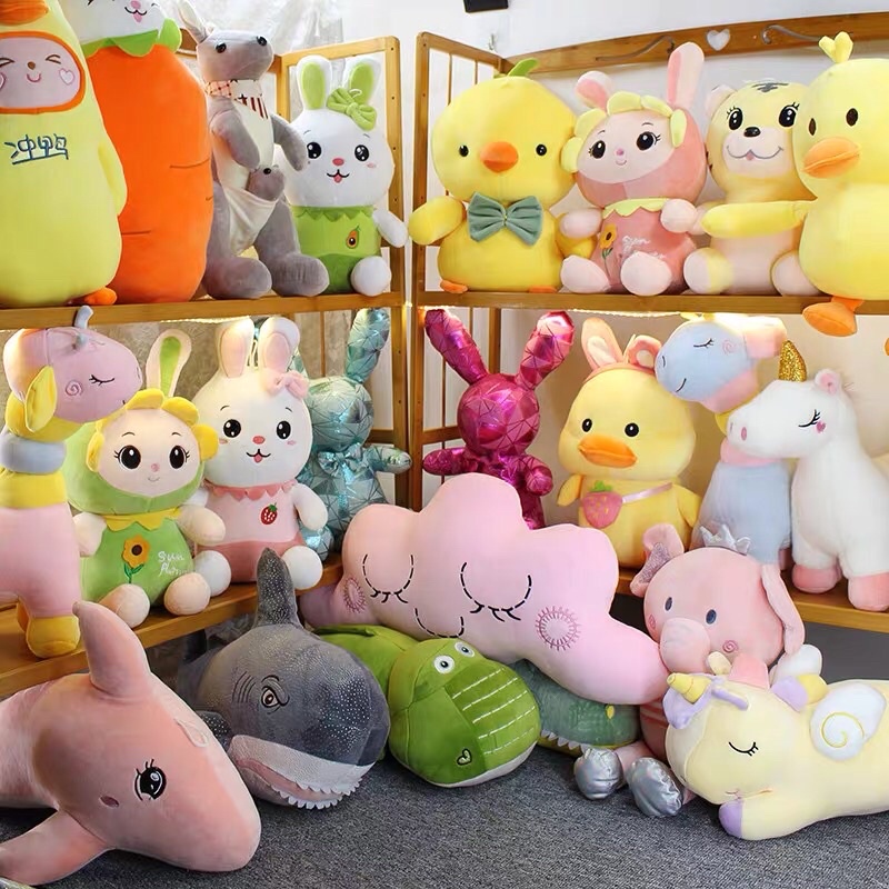 Gấu bông, Gối ôm, Thú nhồi bông nhiều mẫu size 35cm-60cm