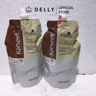 [HÀNG CHÍNH HÃNG - CÓ TEM COD] - Kem Ủ tóc collagen Karseell 500ml - Phục hồi tóc hư tổn,tóc chết siêu mượt