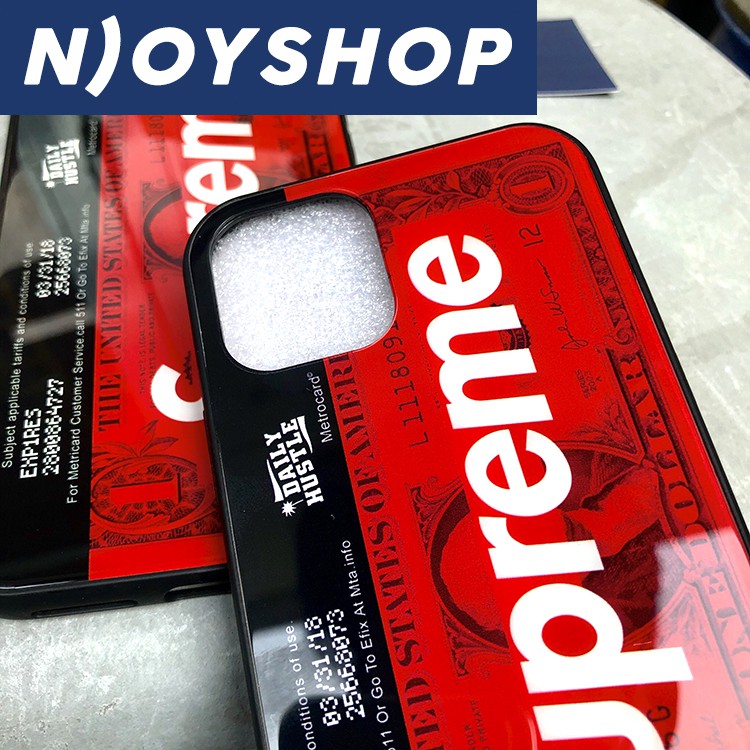 ỐP IPHONE TRÁNG GƯƠNG SUPREME ĐỎ 7 7PLUS 8 8PLUS X XS XSMAX 11 PRO MAX k135