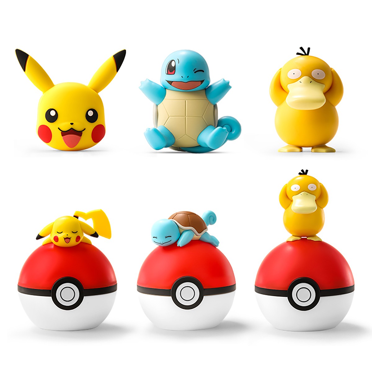 Nước Hoa Gắn Lỗ Thông Khí Xe Hơi Hình Pikachu Rùa Jenny Xinh Xắn