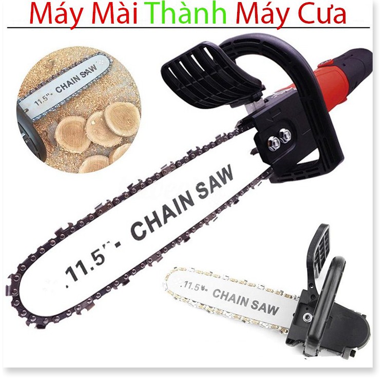 [FREESHIP] Lưỡi cưa xích gắn máy mài | luoi cua xich gan may mai , Bộ lưỡi cưa chuyển máy mài thành máy cưa gỗ