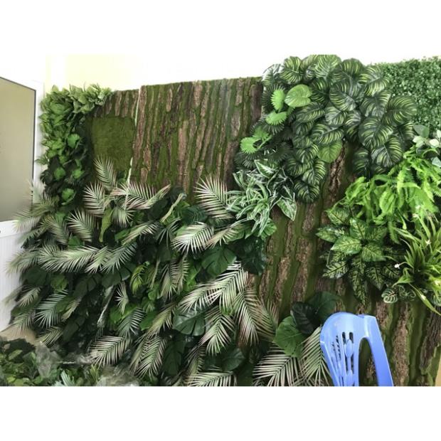 Thảm Rêu Gỗ Trang Trí Tường kích thước 50x100cm