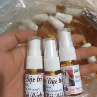 Hôi nách dạng xịt