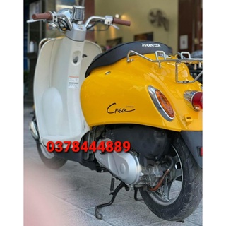 xe máy 50cc crea màu cam