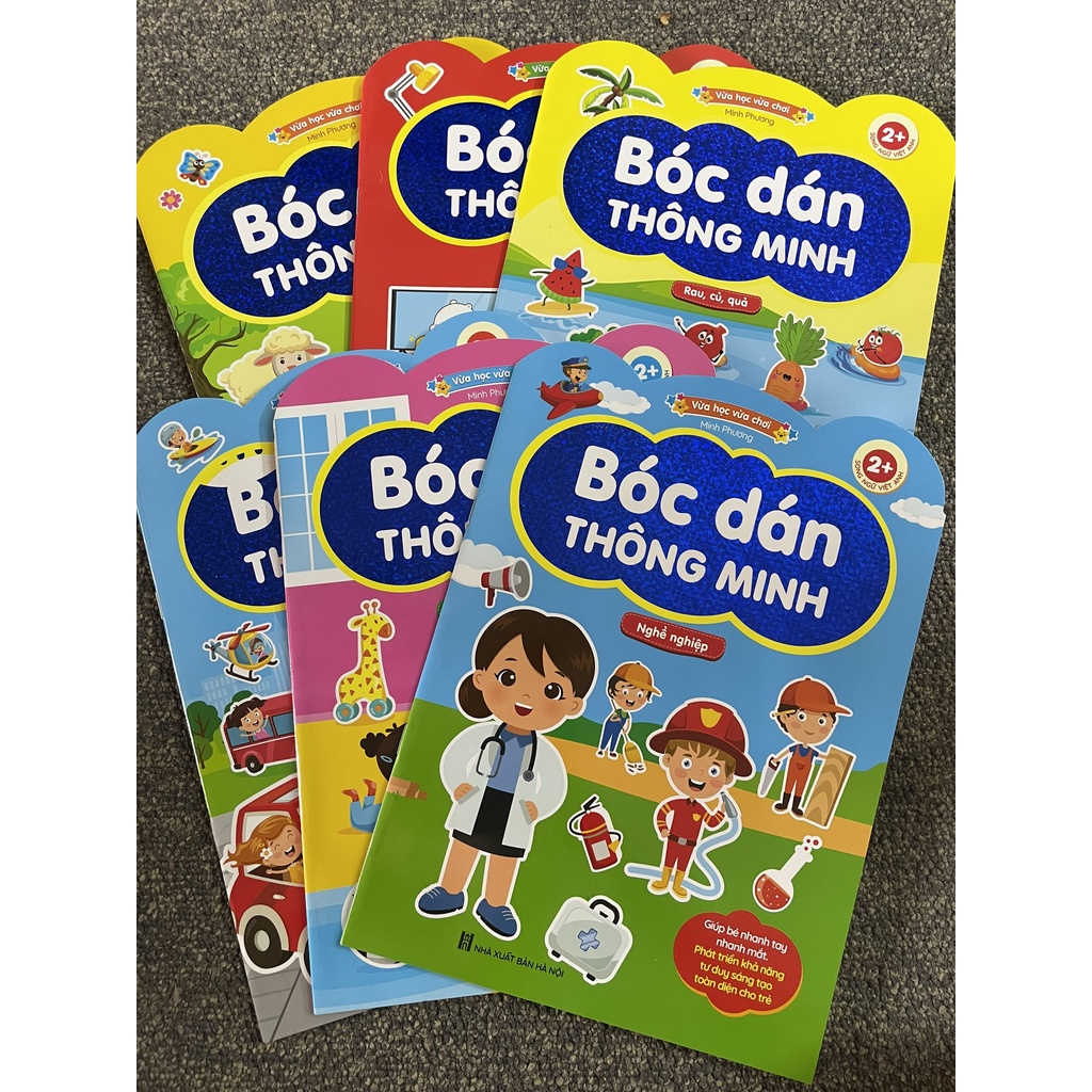 Sách - Bóc Dán Thông Minh - Song Ngữ Việt Anh