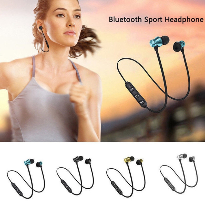 XT11 sports running wireless bluetooth headset is a magnetic wireless bluetooth headset for iPhone 6 8 X 7 Xiaomi hands-free
