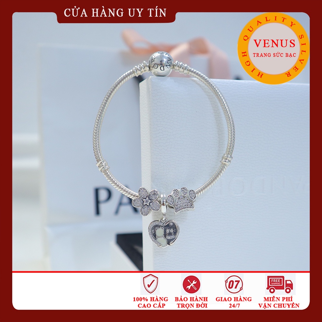 Vòng charm bộ sưu tập mới- Trang sức bạc Venus