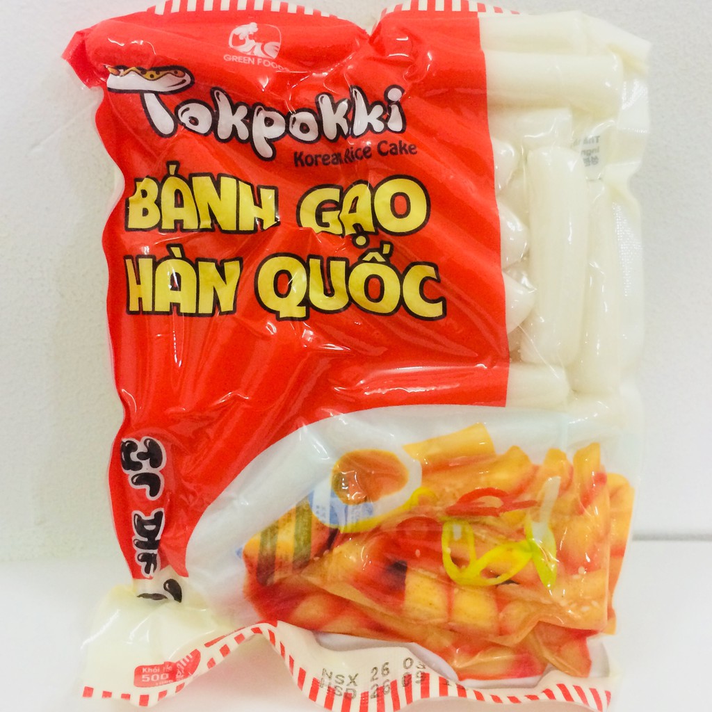 Bánh gạo tokbokki Hàn Quốc 500G