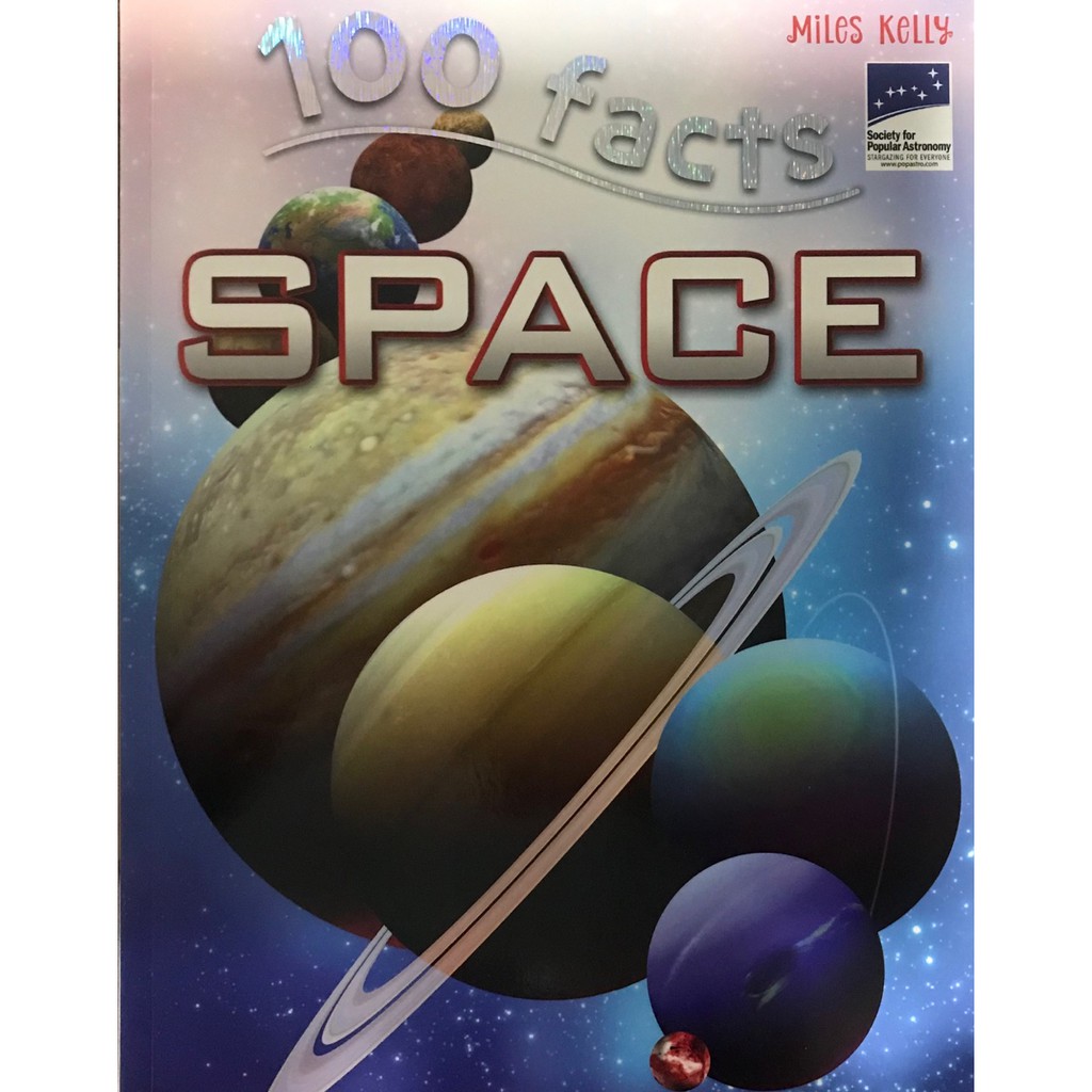 Sách Ngoại Văn - 100 Facts Space - Miles Kelly