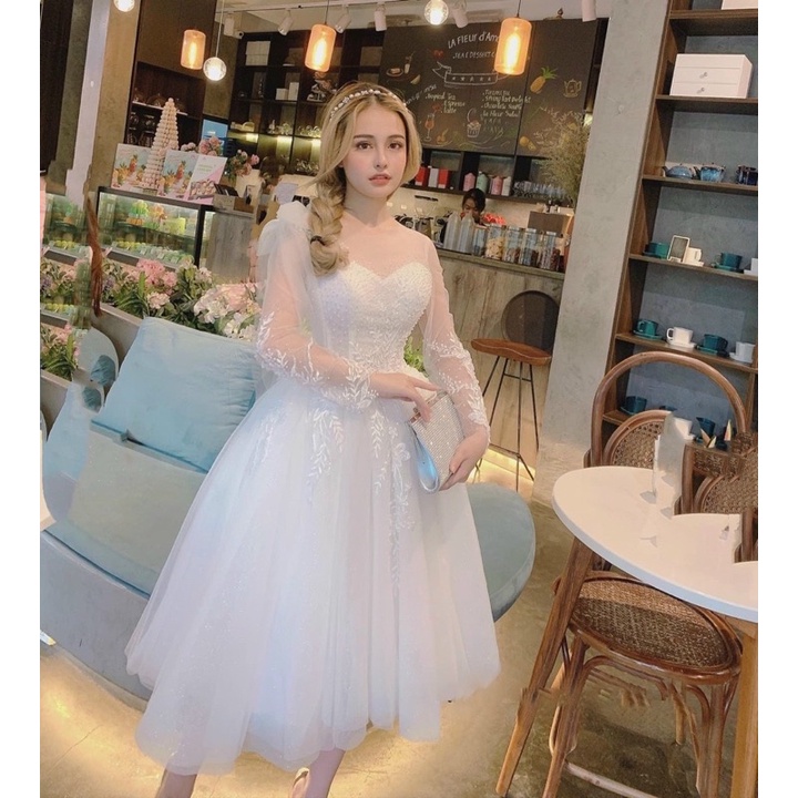 Ms1231v ĐẦM XOÈ CÔNG CHÚA NƠ VAI full size S/M/L/xL ( ảnh và video do chủ chủ shop tự chụp 1000%)
