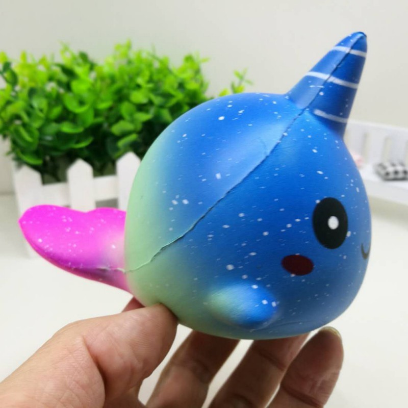 Slow Rising Squishies Whale Squishy Squeeze Toy Gifts tu9z