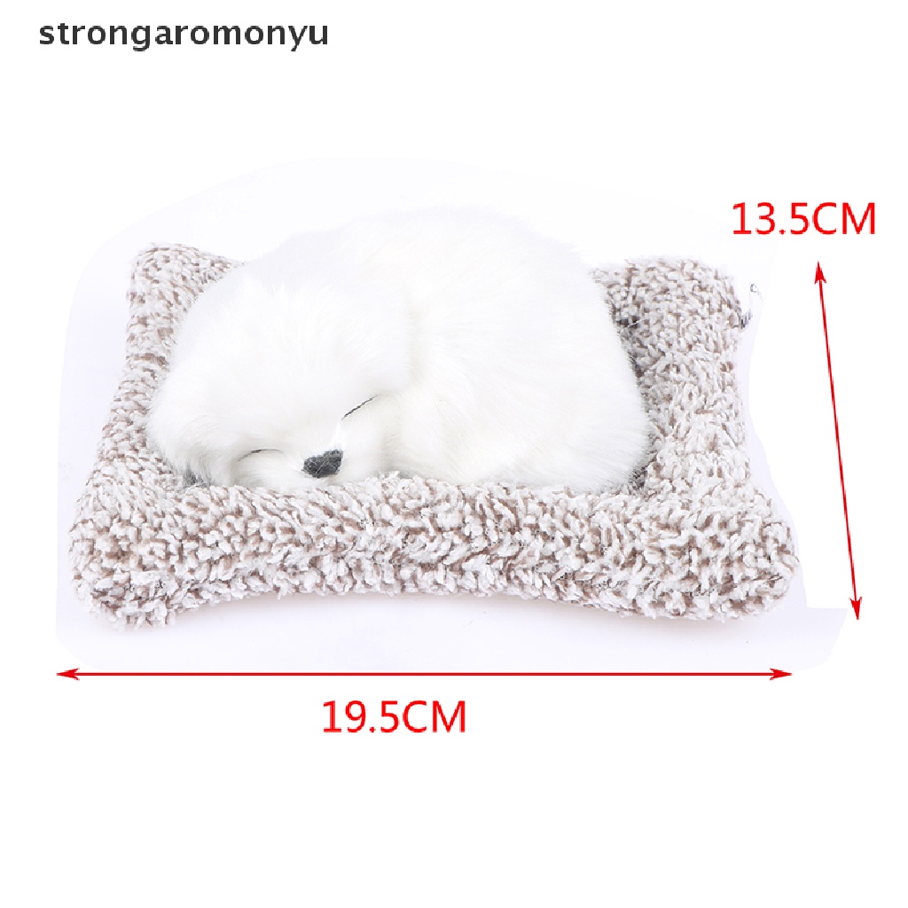 Thú Nhồi Bông Đồ Chơi Hình Chú Chó Đang Ngủ Đáng Yêu