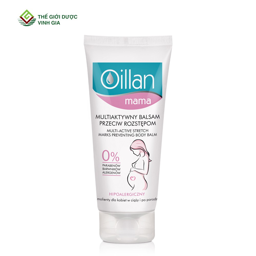 Kem ngừa rạn OILLAN MAMA MULTI-ACTIVE – Ngăn ngừa rạn ra cho phụ nữ mang thai và tăng cân nhiều