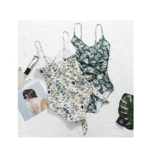 (có sẵn) Bikini liền thân nơ eo