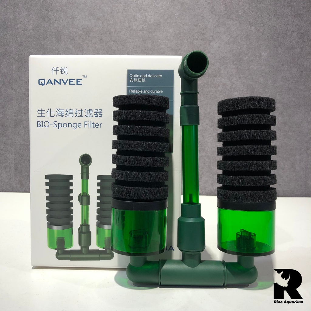 Lọc Vi Sinh Qanvee Cao Cấp QS-100A || QS-200A | Lọc Vi Sinh Có Ngăn Chứa Vật Liệu Lọc Cao Cấp