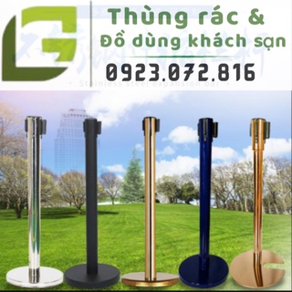 Cột chắn inox dây căng, Cột chắn inox xếp hàng, Cột chắn Inox phân luồng lối đi, Cột chắn sân bay